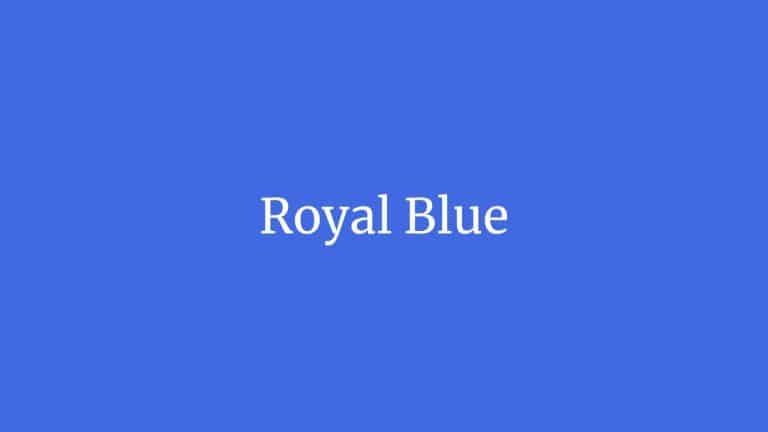 Difference Between Royal Blue And Navy Blue